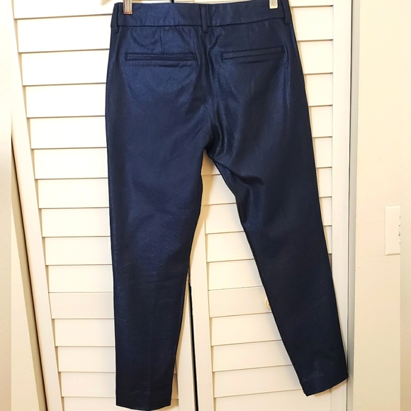 Old Navy Women's Blue Shimmer Pixe Mid Rise Size 4 - Picture 3 of 15
